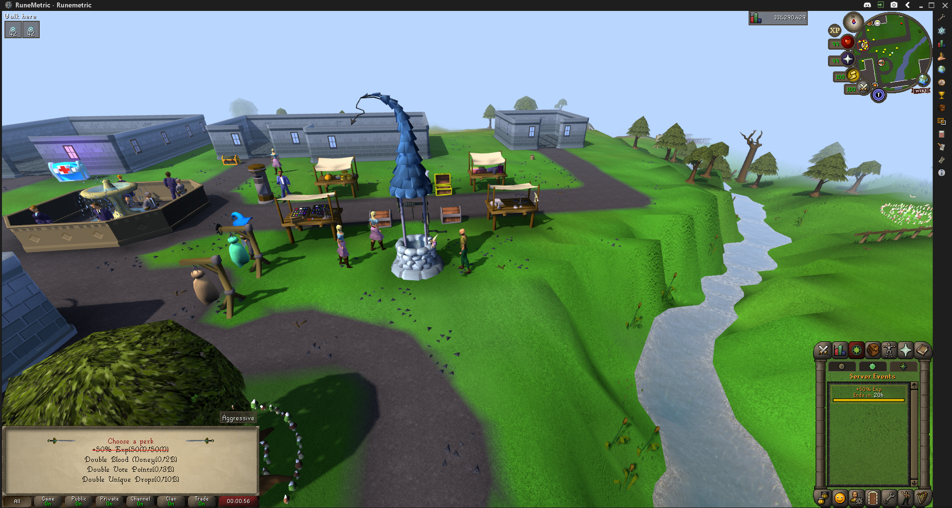 New RuneMetric Eco RSPS screenshot 1